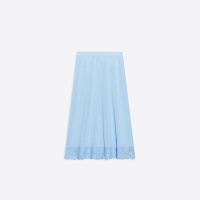 BALENCIAGA Women's Slip Skirt in Indigo outlook