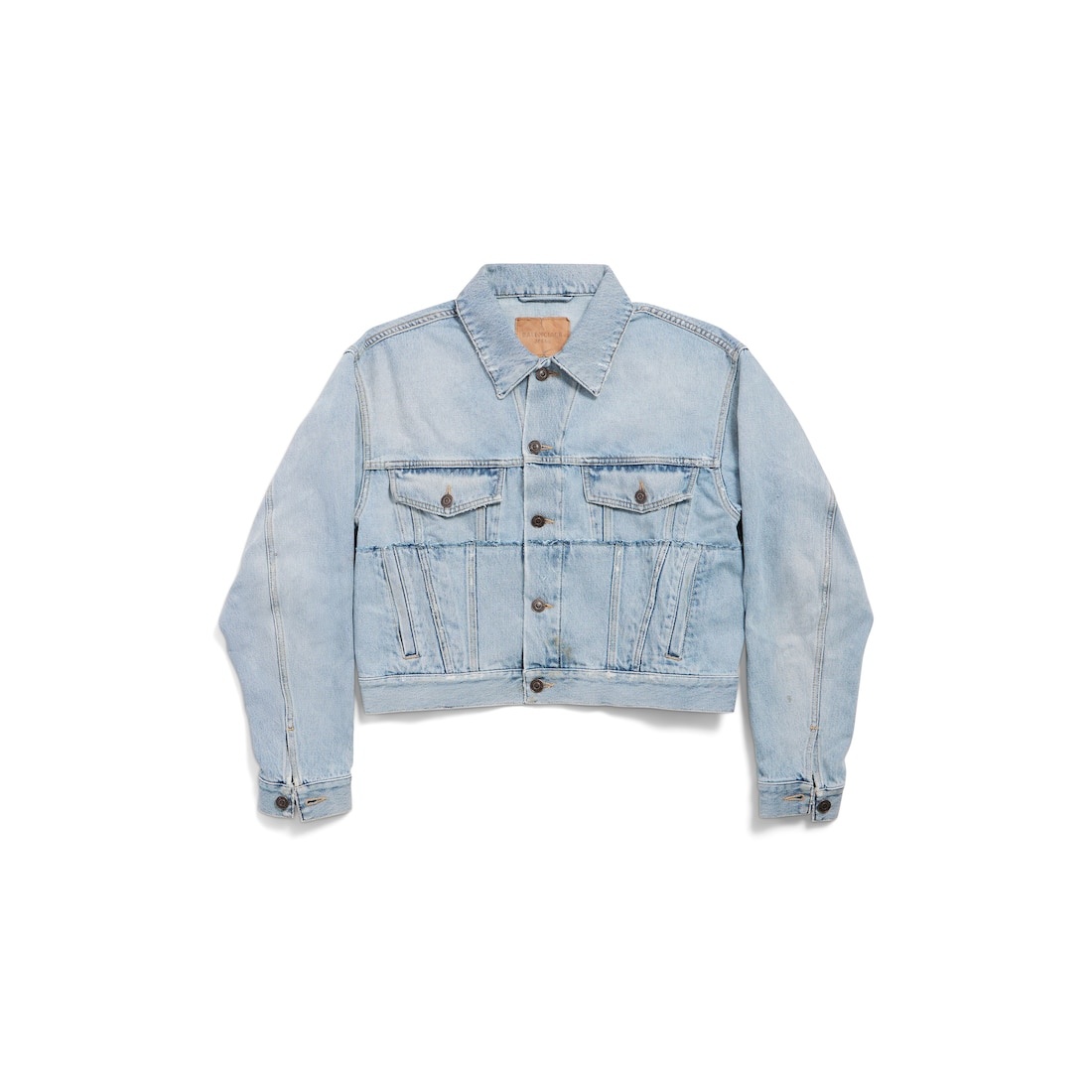 Women's Denim Jacket Small Fit in Light Blue - 1