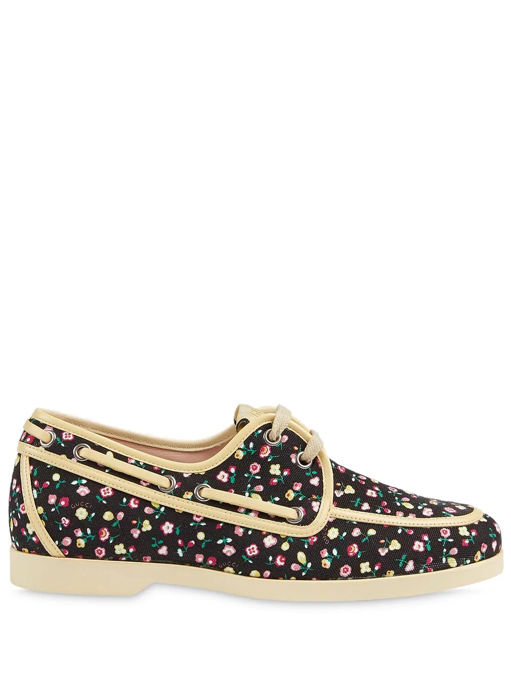 x Liberty floral boat shoe - 1