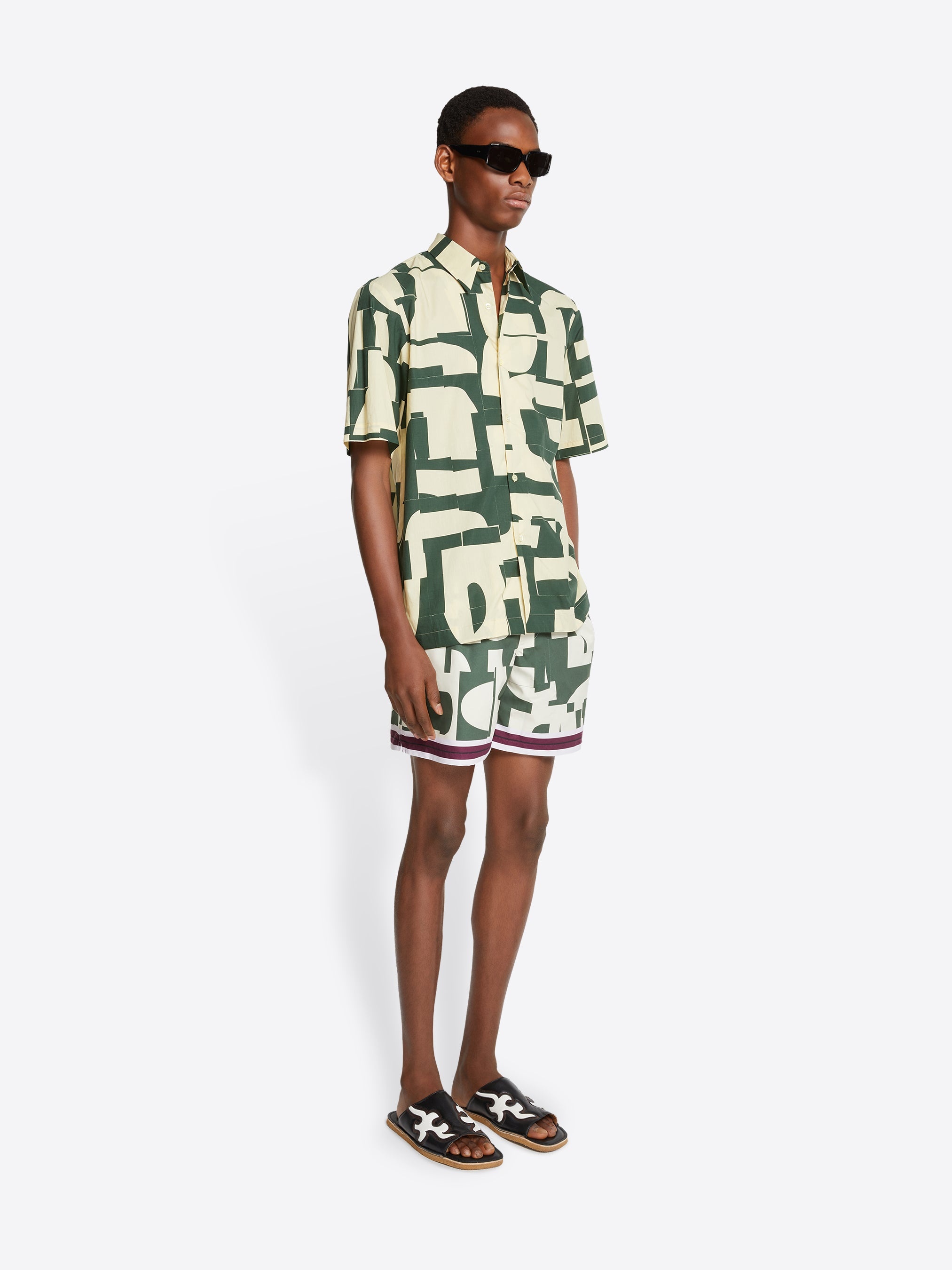 PRINTED SWIM SHORTS - 3