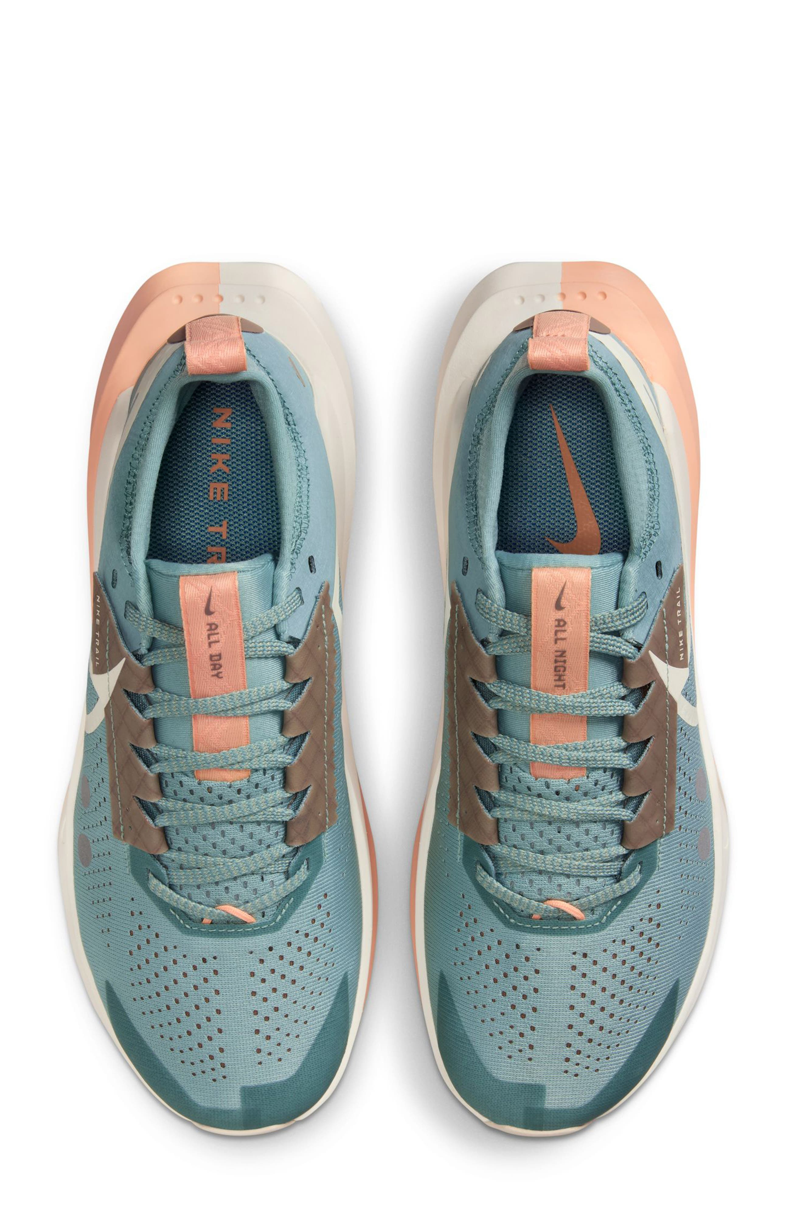 Nike Zegama 2 Trail Running Shoe in Cannon/Pearl/Orange at Nordstrom - 3