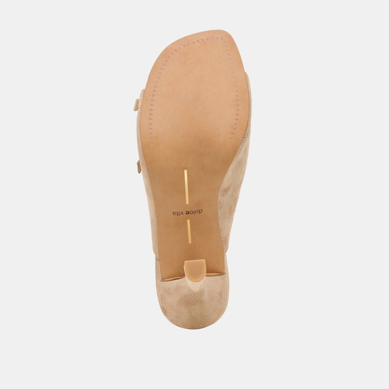 NEKO HEELS CAMEL SUEDE 11