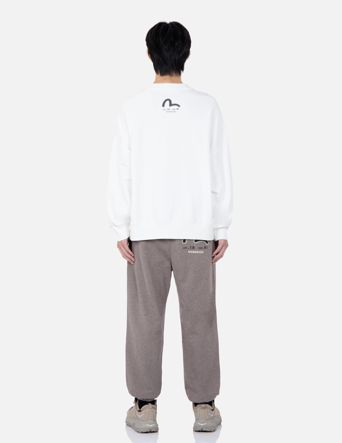 RETRO LOGO PRINT SWEATPANTS - 5