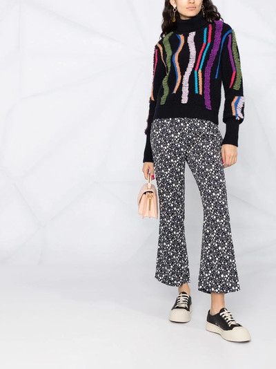 Marni cropped flared trousers outlook