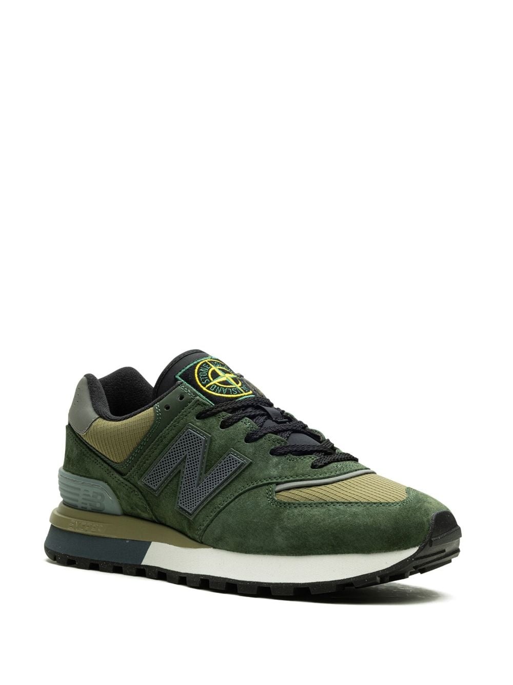 x Stone Island 574 Legacy "Dark Green" sneakers - 2