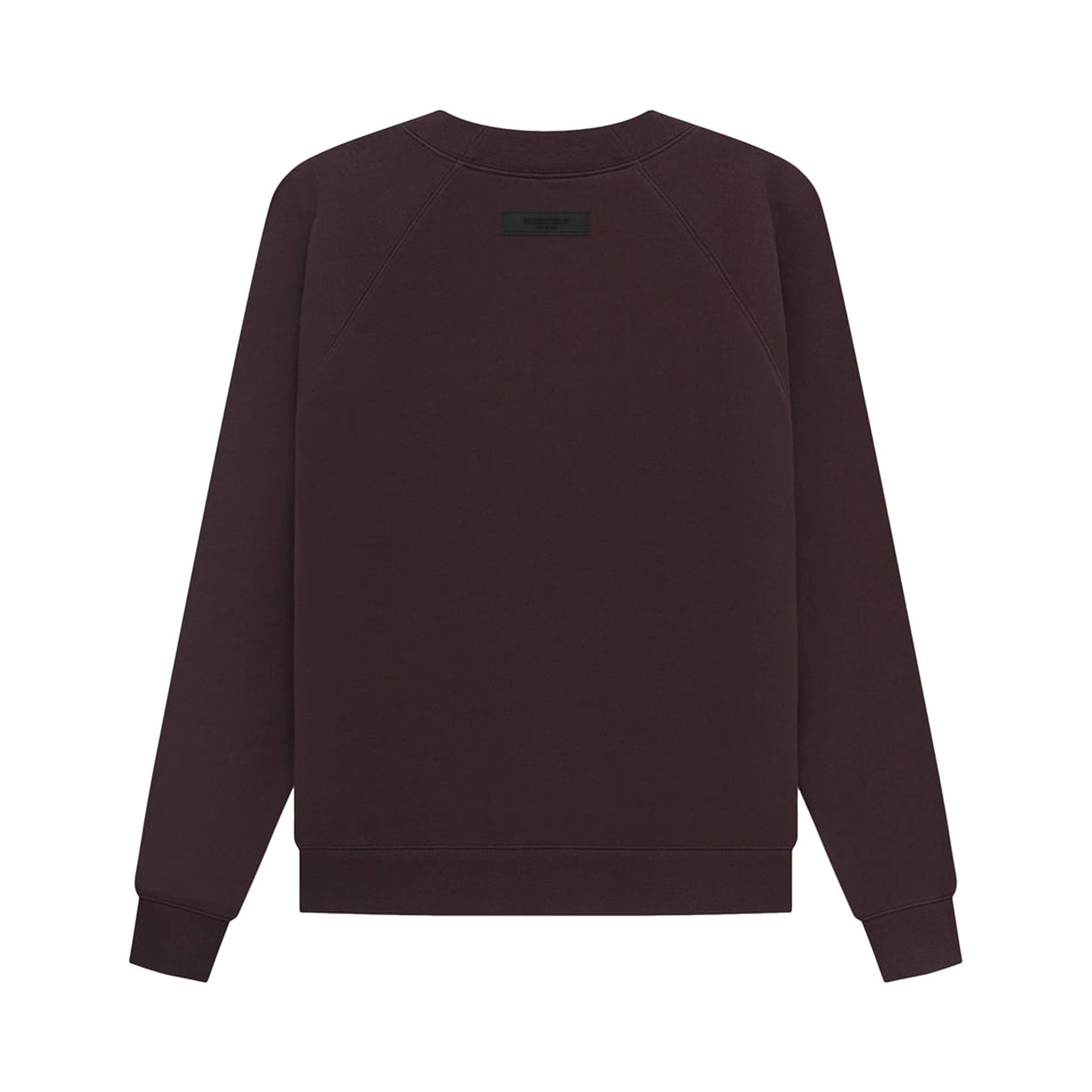 Fear of God Essentials Crewneck Sweatshirt 'Plum' - 2