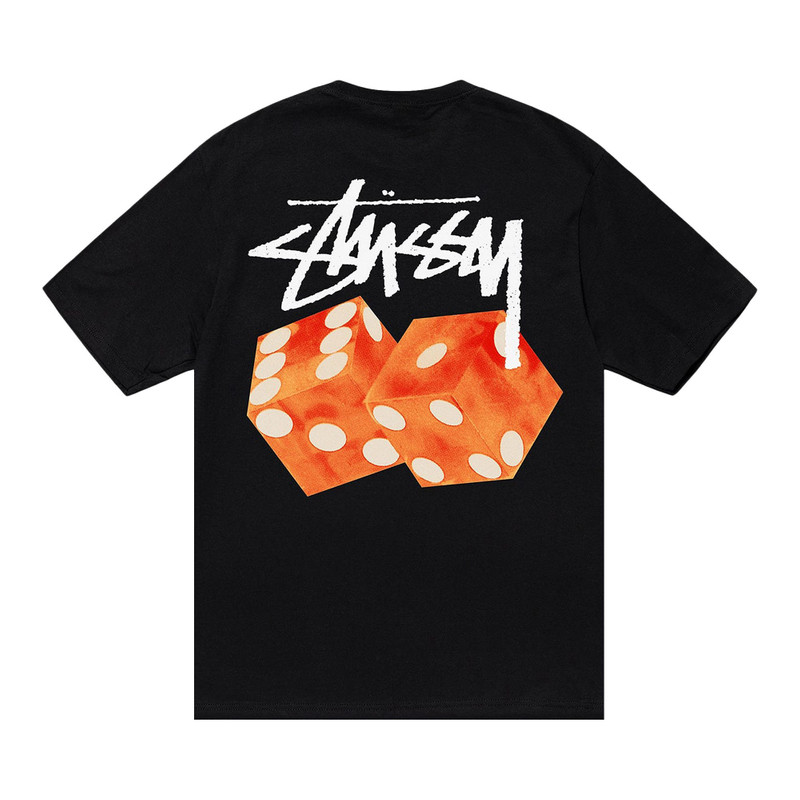 Stüssy Stussy Diced Out Tee 'Black' outlook