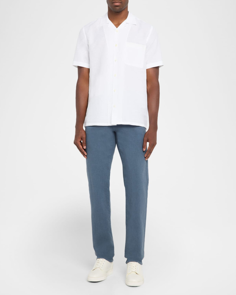 Canali Men's Cotton-Stretch Trim Fit Five-Pocket Pants outlook