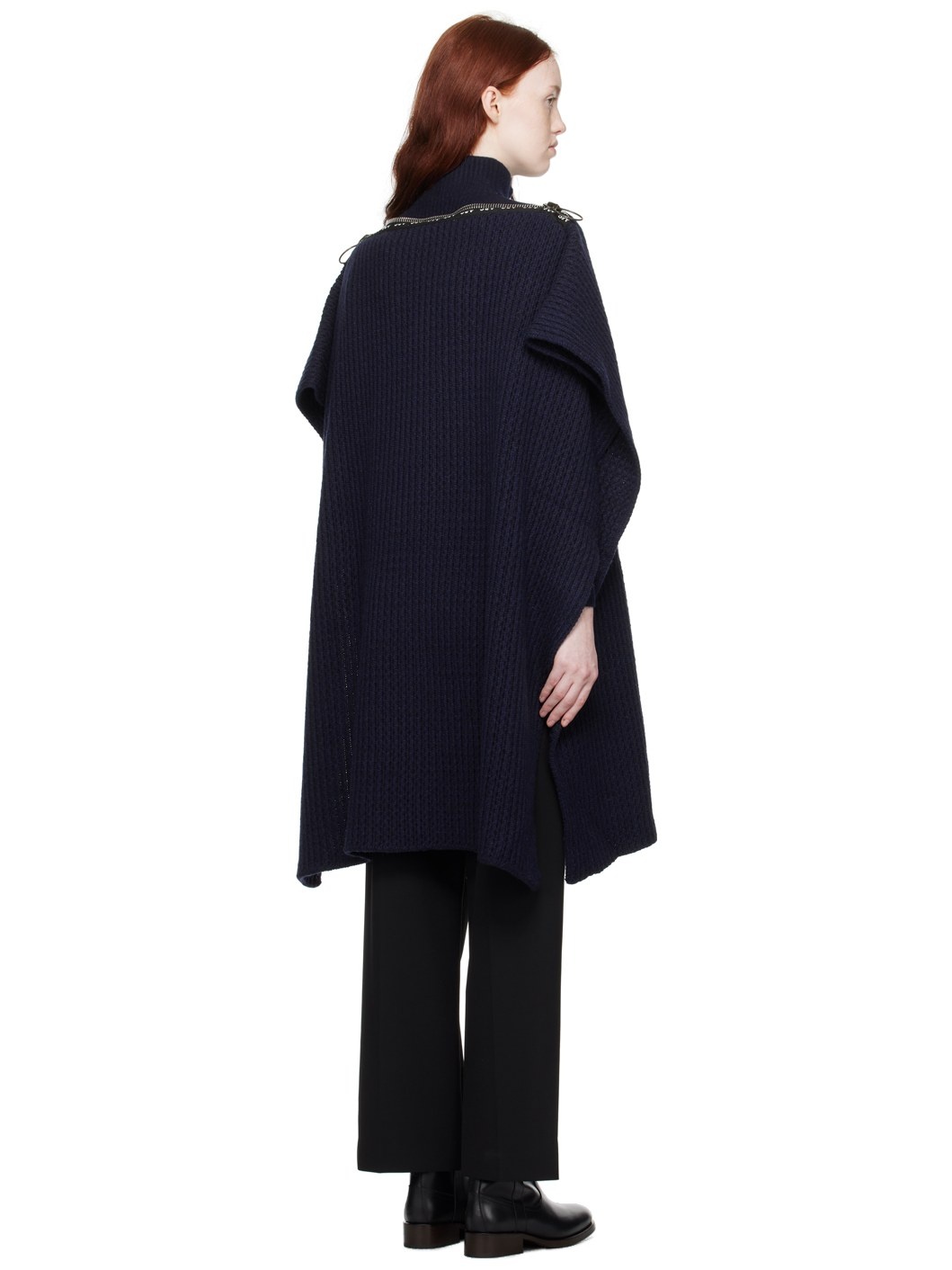 Navy JW Anderson Edition Swann Sweater - 3