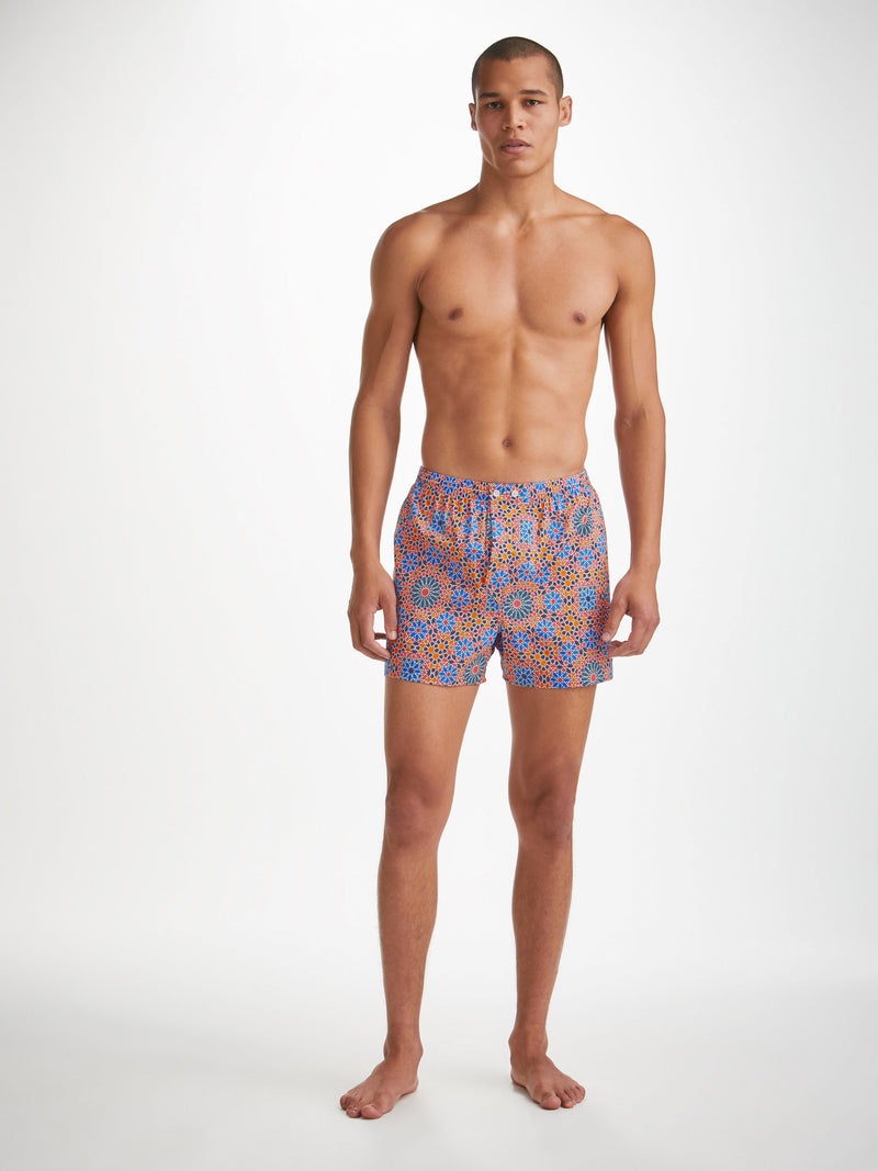 Men's Classic Fit Boxers Ledbury 69 Cotton Batiste Multi - 4