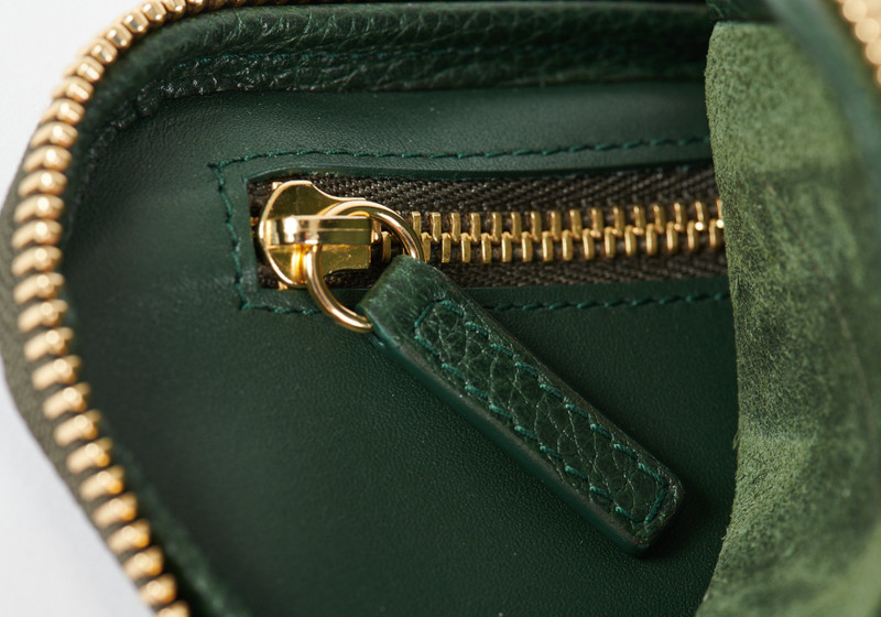 PALACE LEATHER COIN WALLET GREEN 4