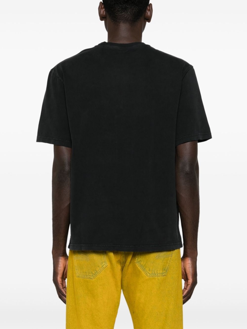 raised-logo T-shirt - 4