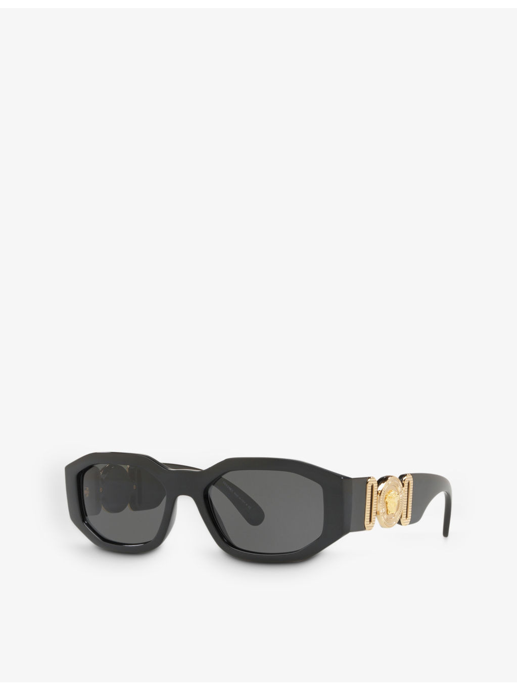 VE4361 rectangle frame acetate sunglasses - 3