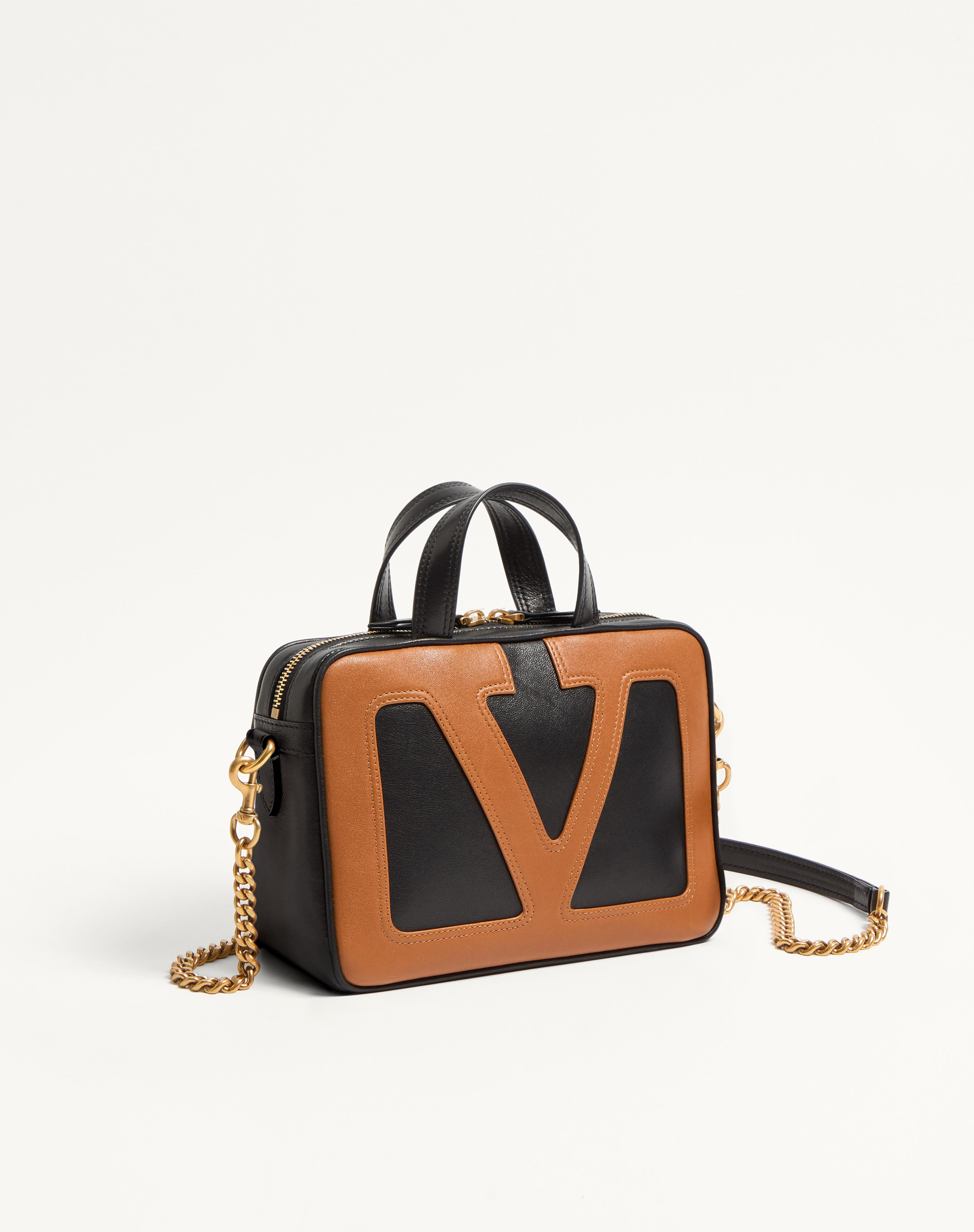 VALENTINO GARAVANI VIVA SUPERSTAR NAPPA LEATHER HANDBAG - 3