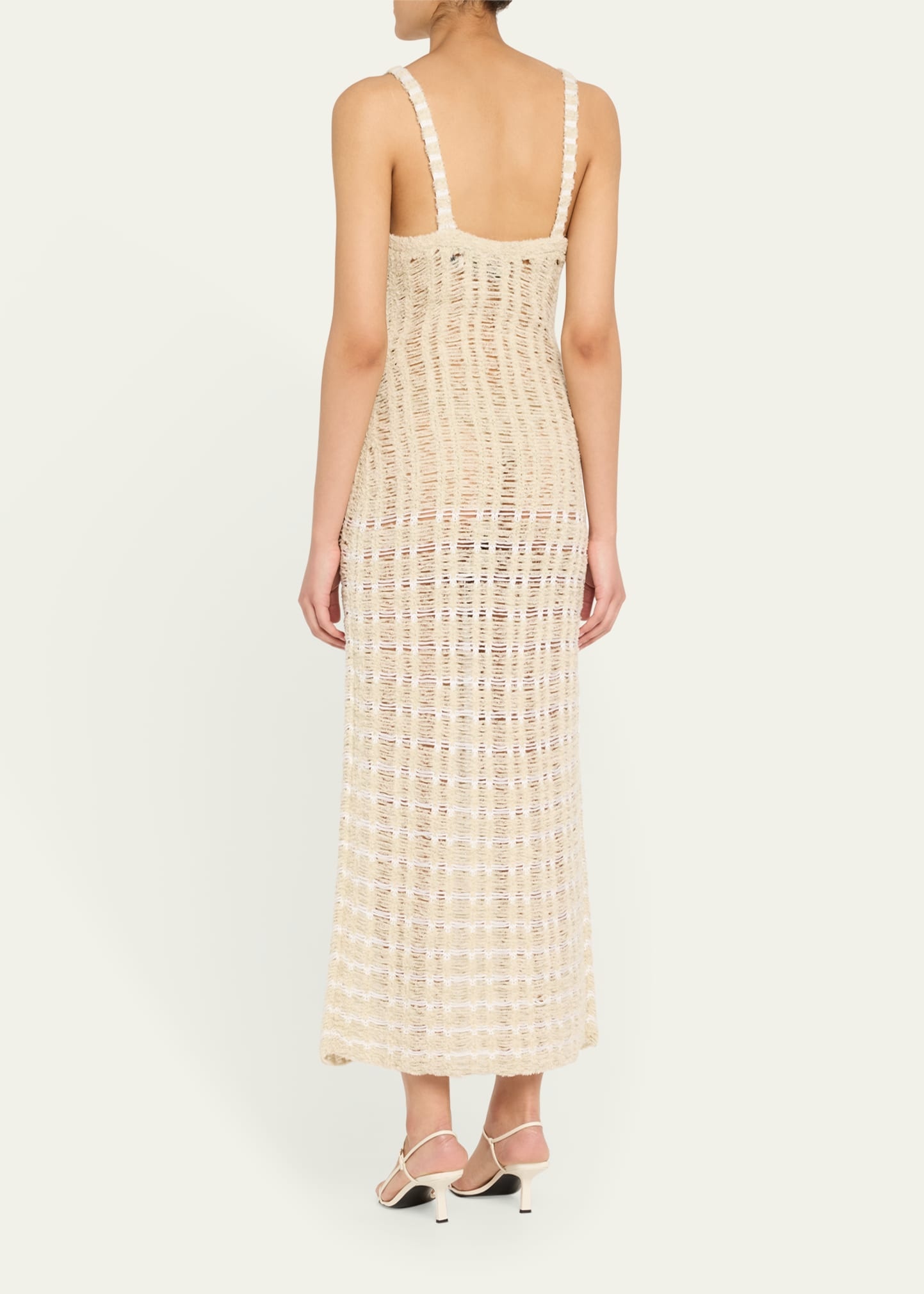 Libania Ice Stripe Knit Dress - 3