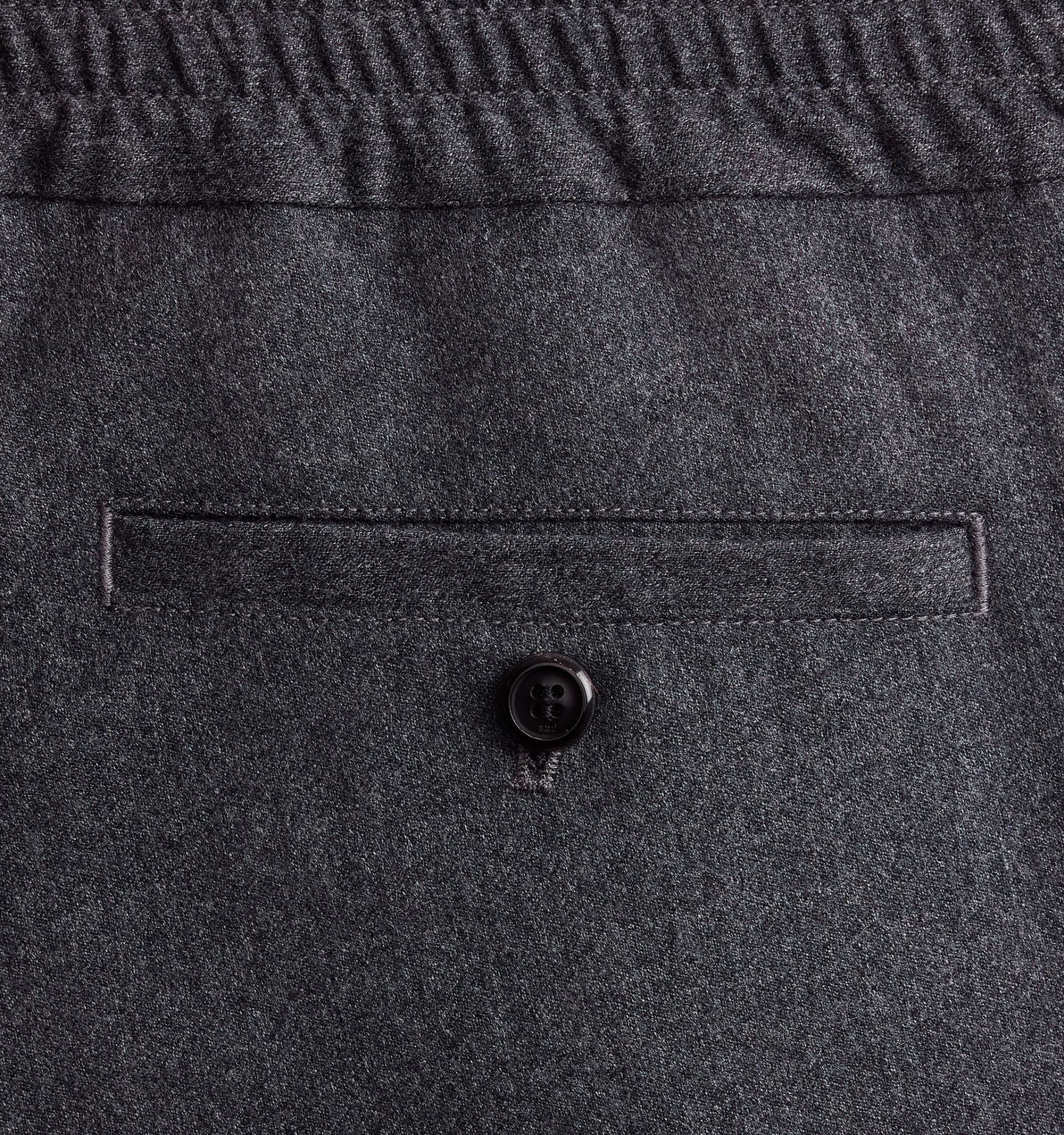 Elasticated Waist Cropped Fit Trousers - 4