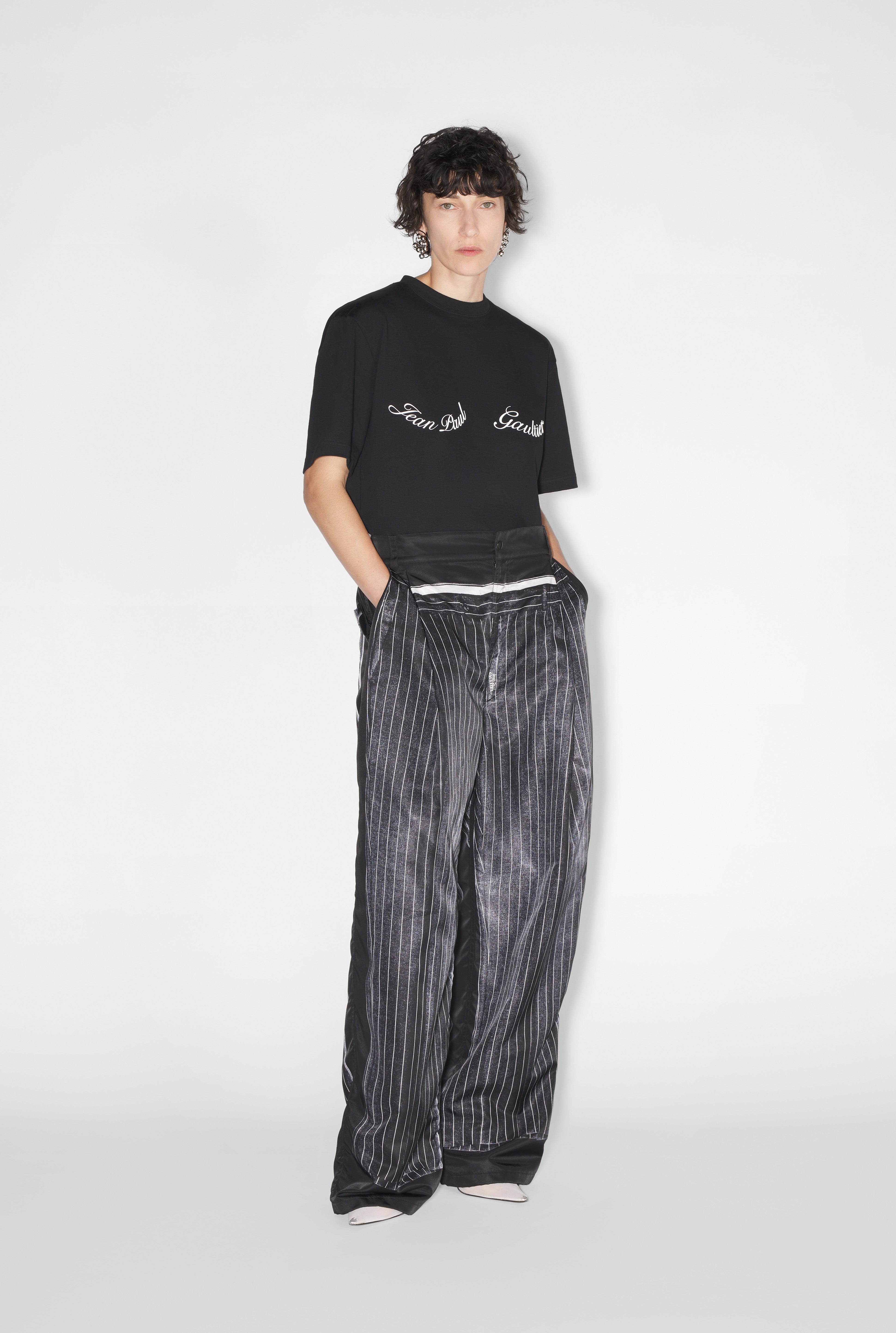 THE LARGE BLACK JEAN PAUL GAULTIER T-SHIRT - 2