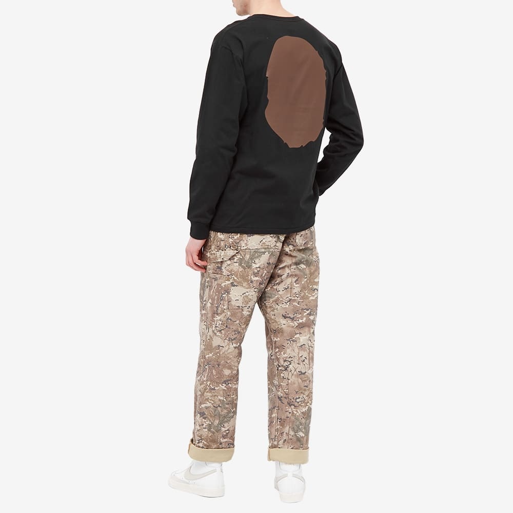 A Bathing Ape Long Sleeve Big Ape Head Tee - 5