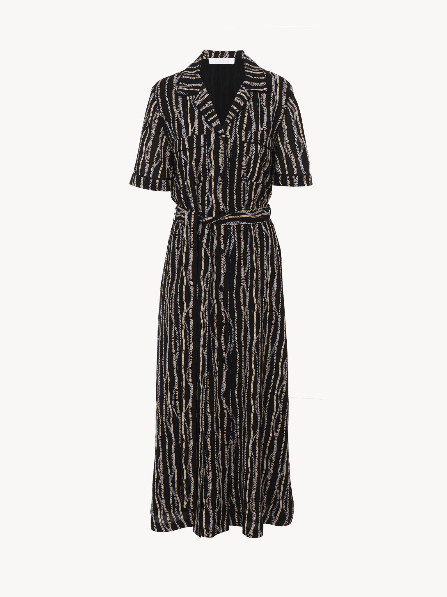 BELTED SHIRT DRESS - 2