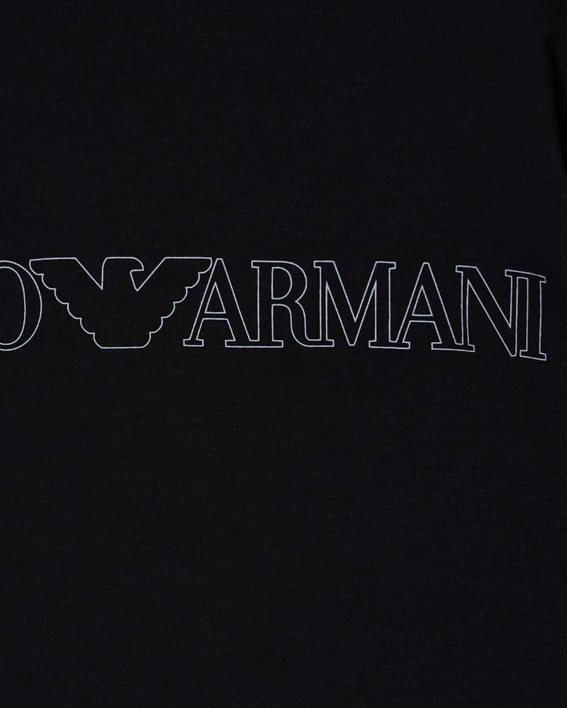 EMPORIO ARMANI ASV MEGALOGO ORGANIC JERSEY PYJAMAS outlook