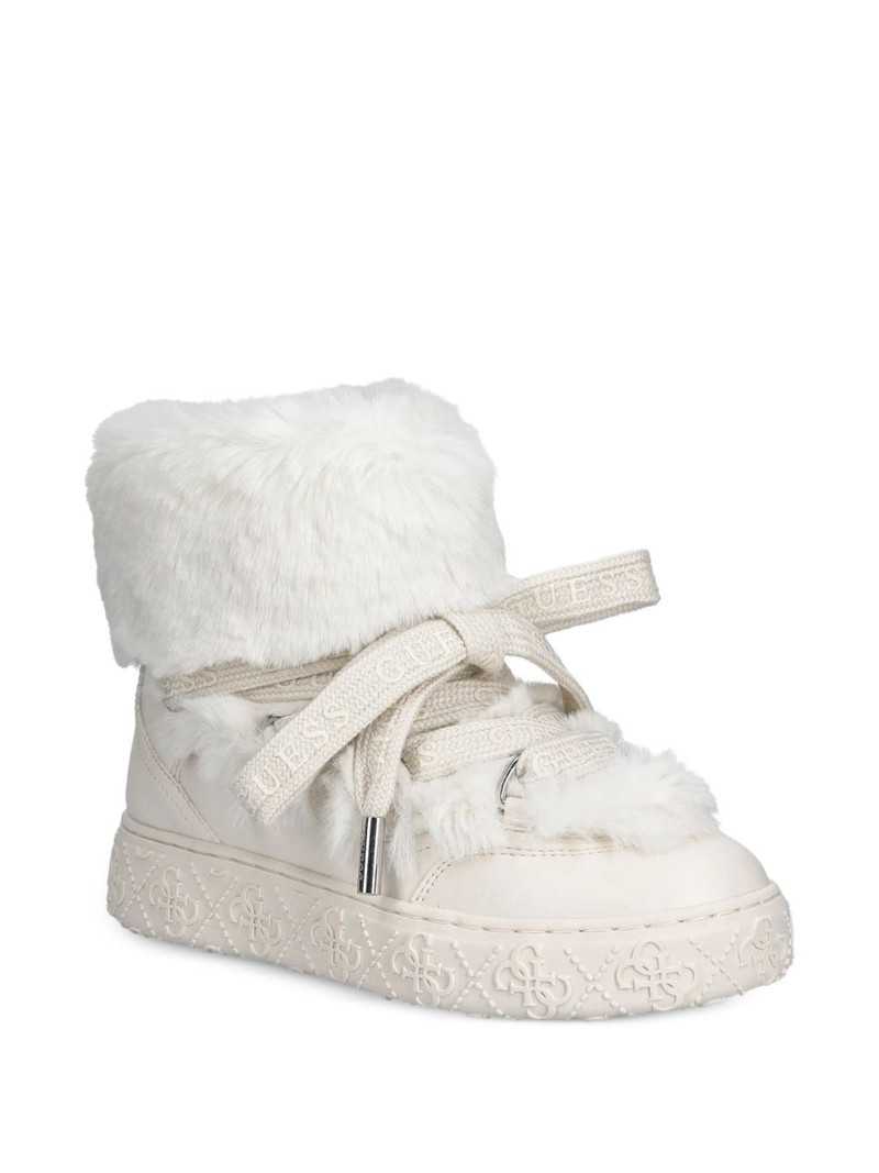 GUESS USA Unessa faux-fur tie boots outlook