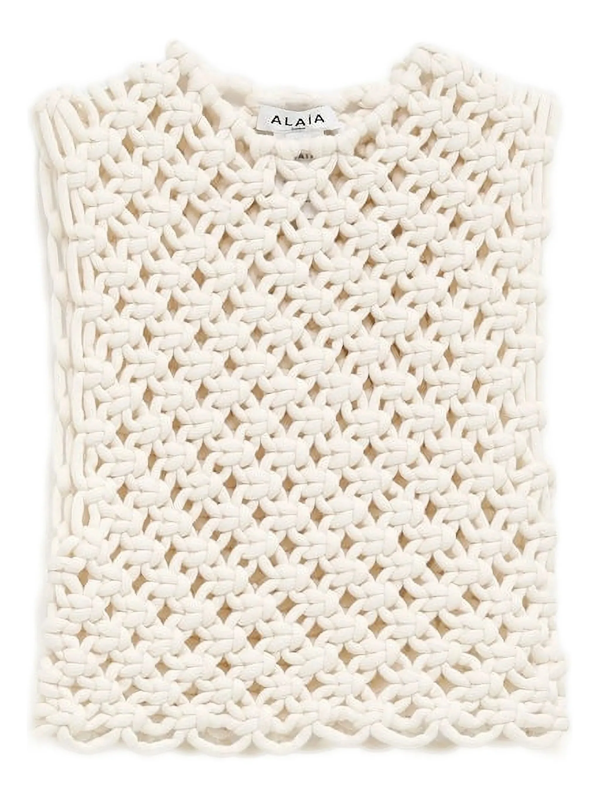 knitted tank top - 1
