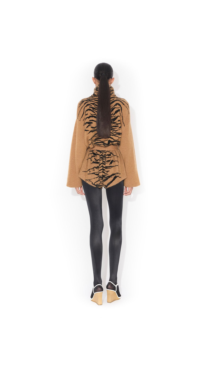 Alaïa TIGER WOOL JUMPER outlook