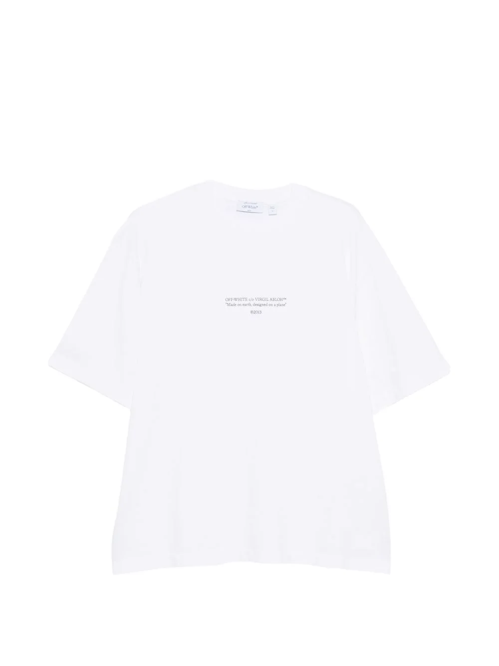 logo-print T-shirt - 1