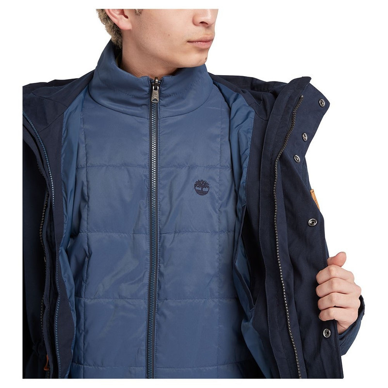 Timberland Timberland Snowdon Peak Fishtail Parka Jacket 'Navy' A6FYH-433 outlook