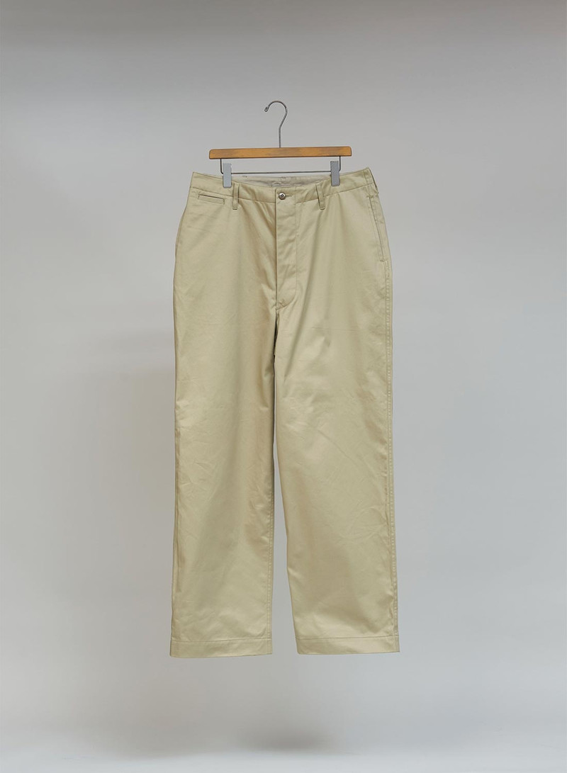 New Basic Chino Pant in Light Beige 1