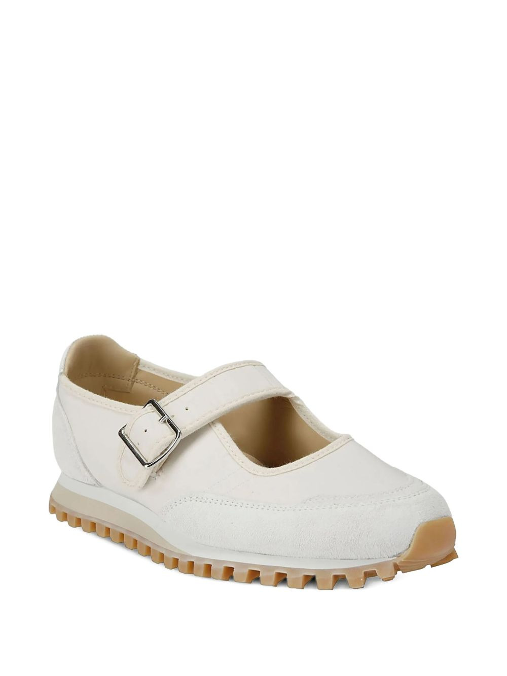 buckle-strap sneakers - 2