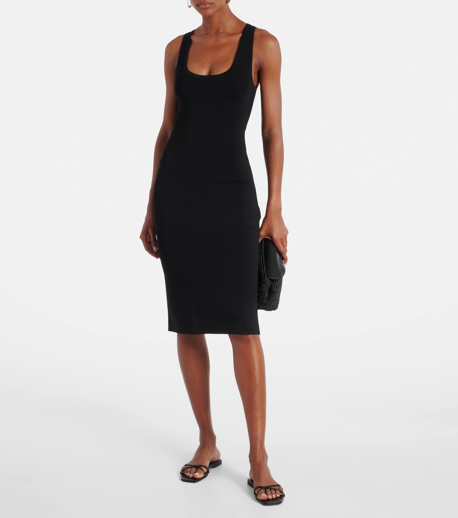 Jersey midi dress - 2