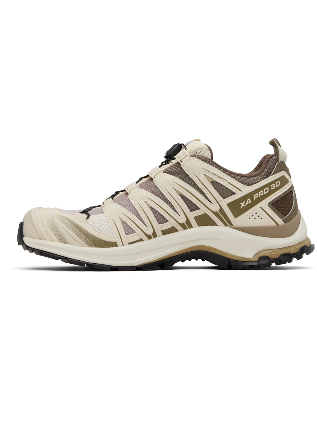 Beige & Khaki XA Pro 3D Sneakers - 3