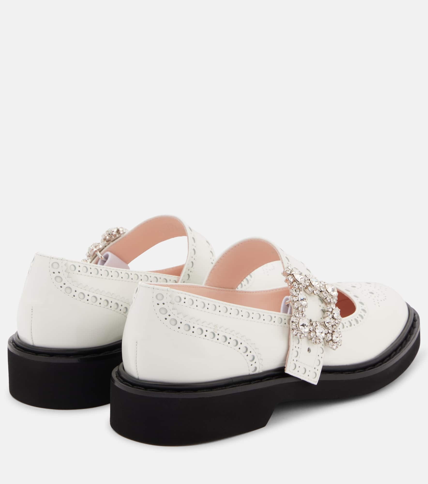 Viv' Rangers Flower leather Mary Jane flats - 2