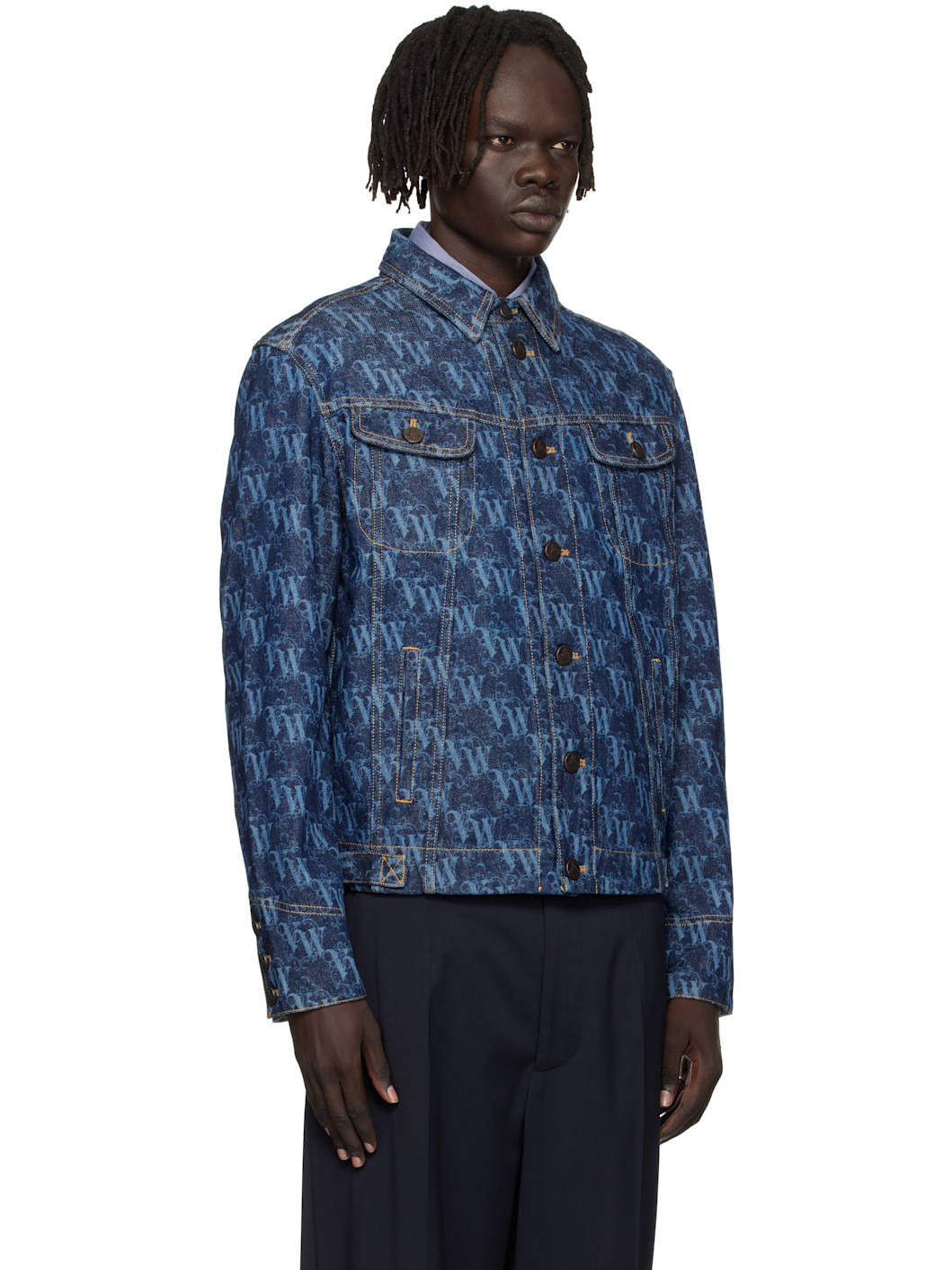 Blue Stormrider Denim Jacket - 2