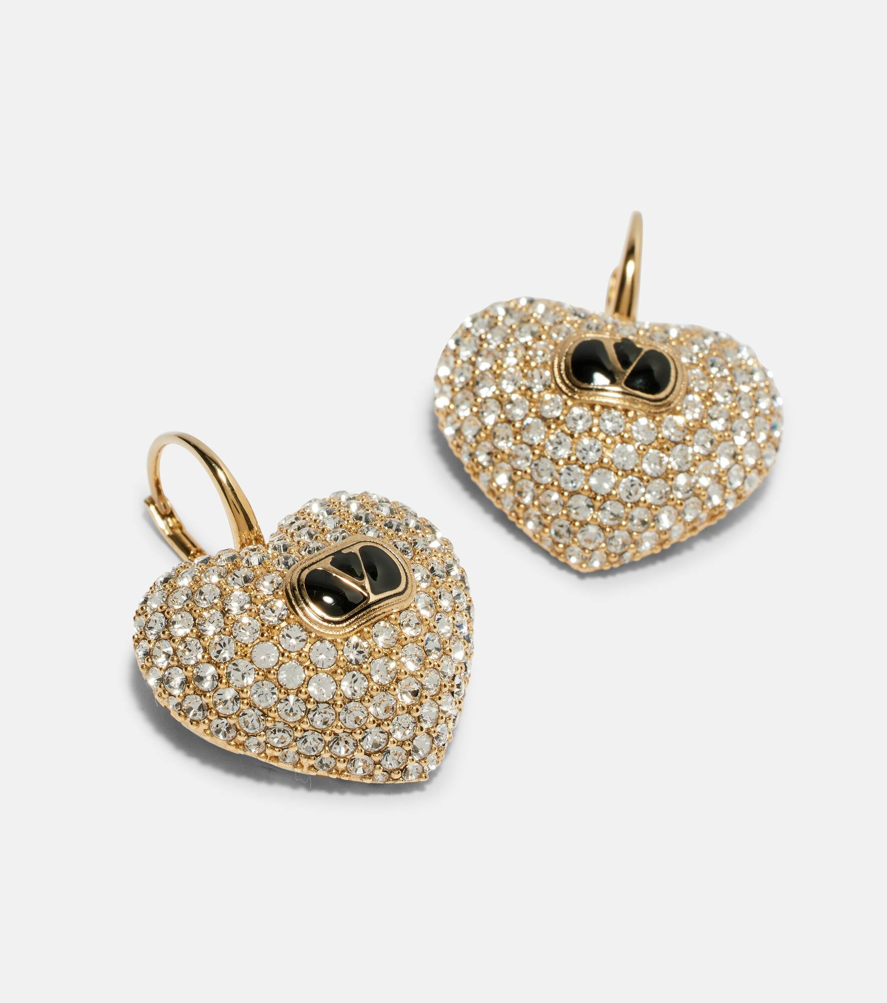 Cœur Royale crystal-embellished earrings - 4
