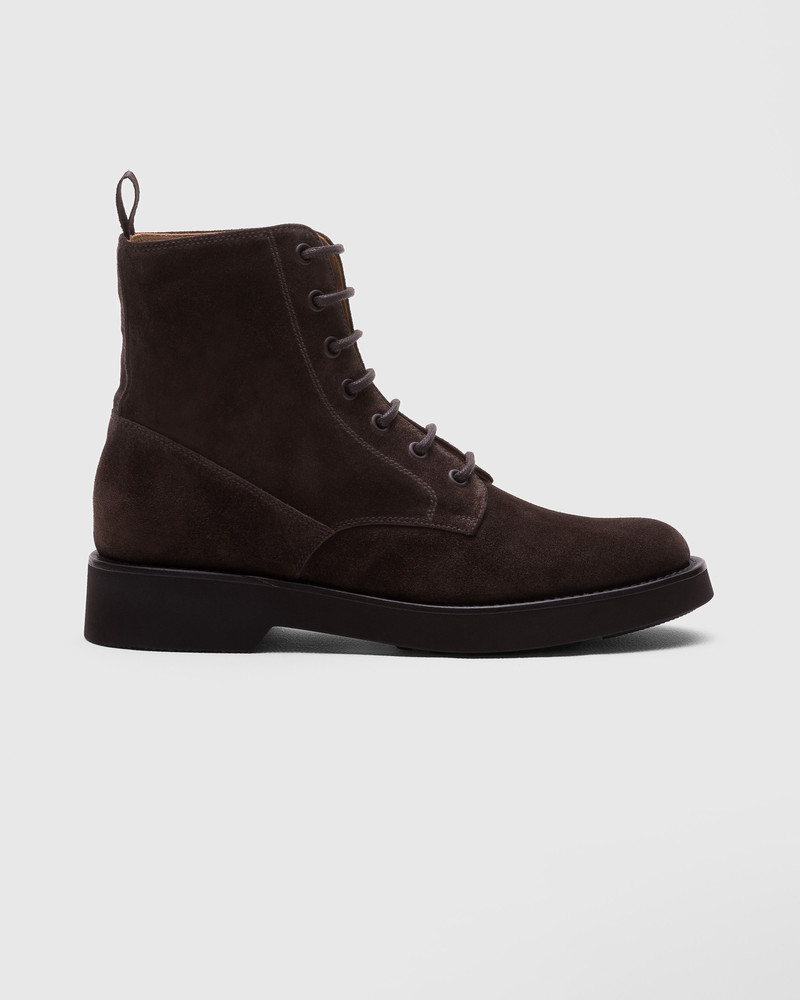 Suede Lace-Up Boot 1
