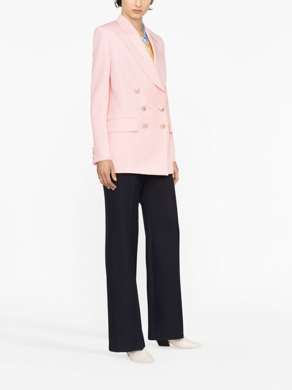 double-breasted blazer - 3