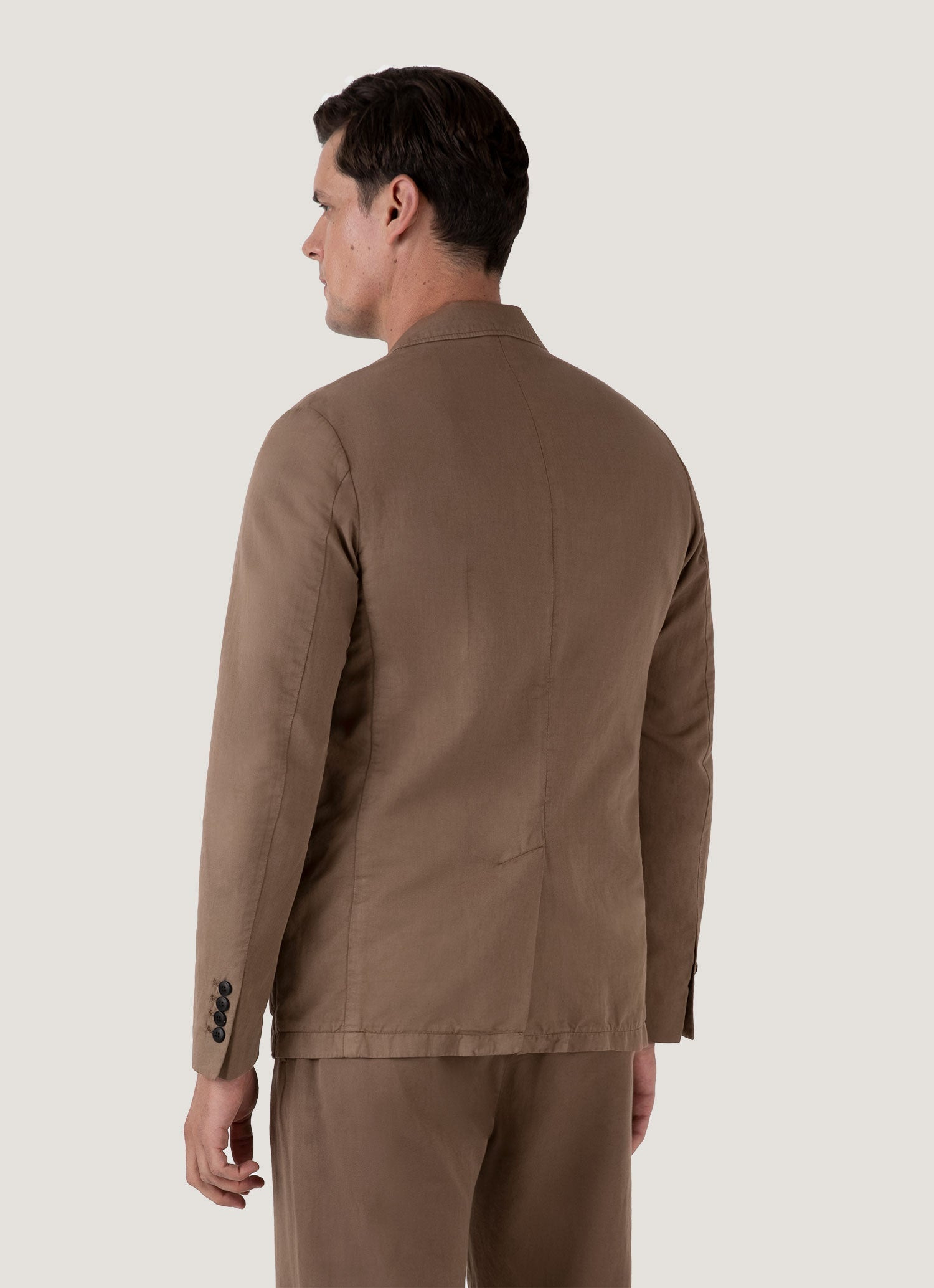 Cotton Linen Unstructured Blazer - 5