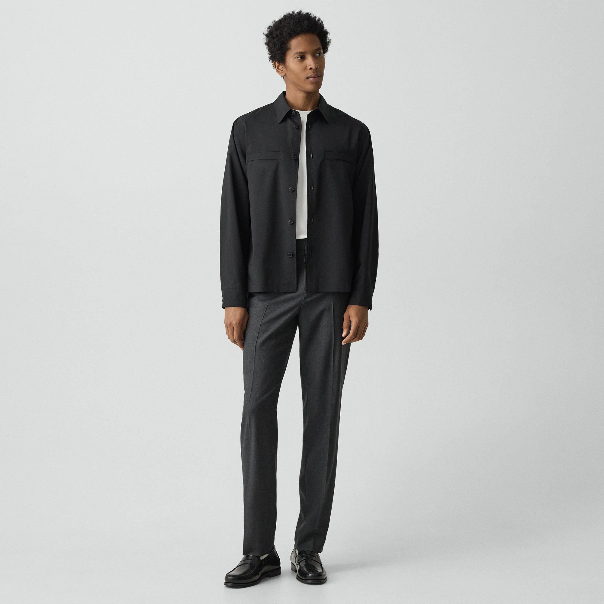Utility Overshirt in Motion Wool - 5