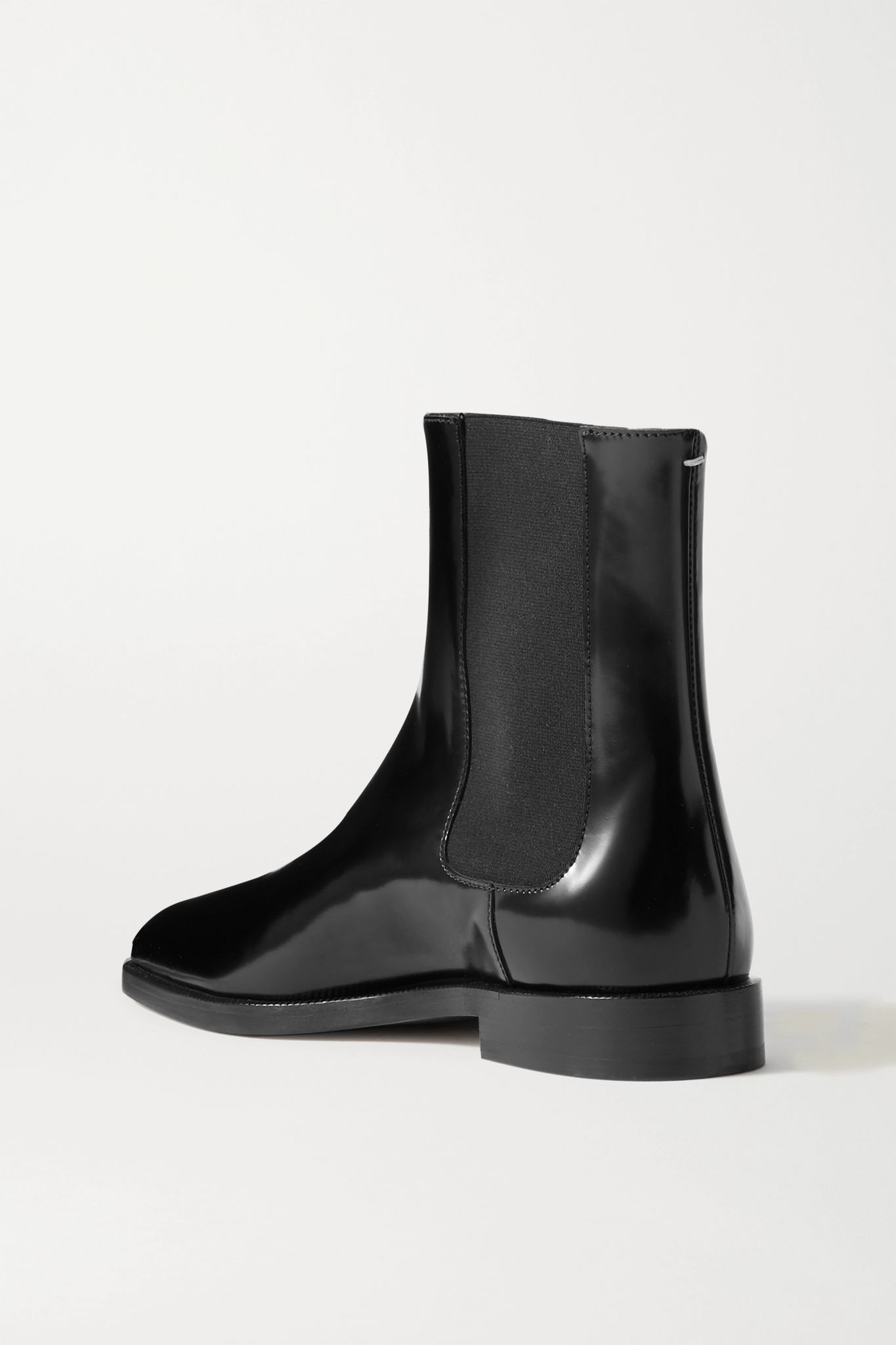 Tabi split-toe patent-leather Chelsea boots - 3