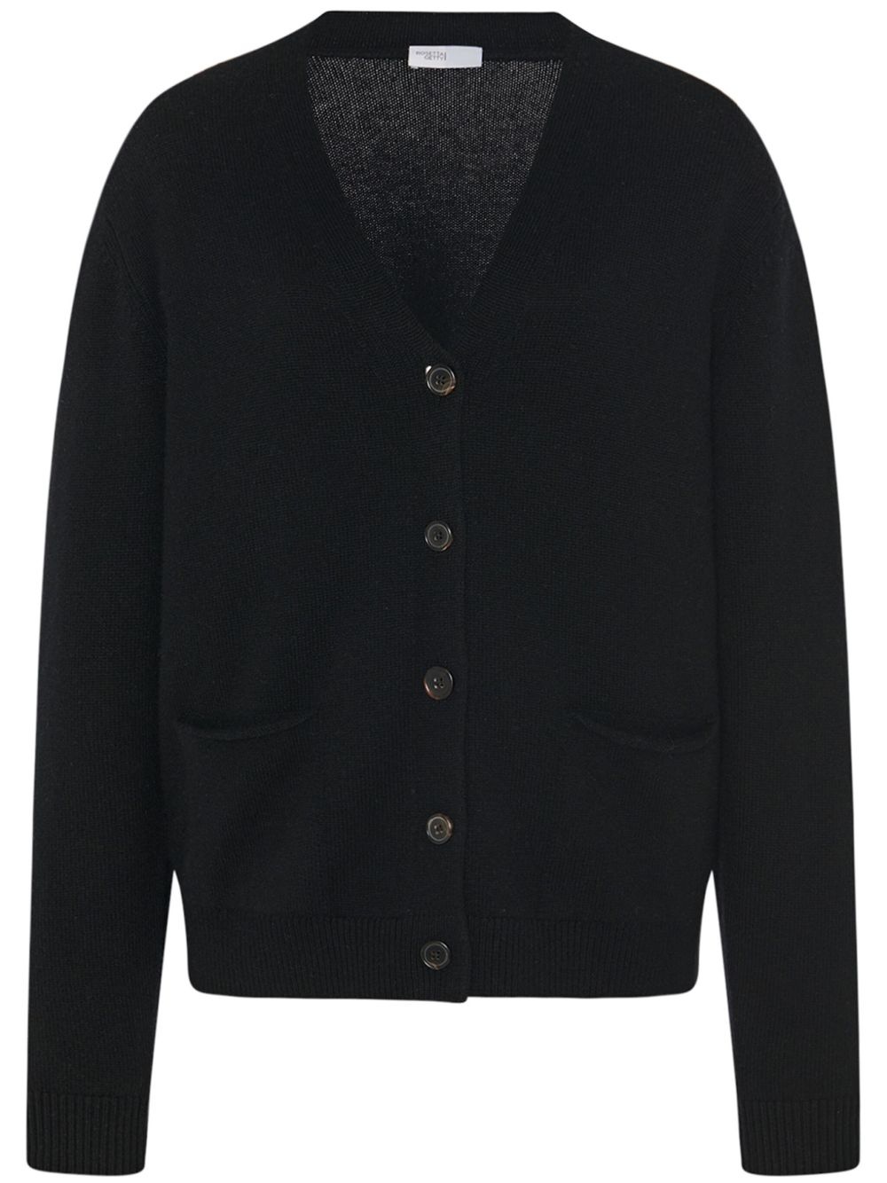 v-neck cardigan - 1