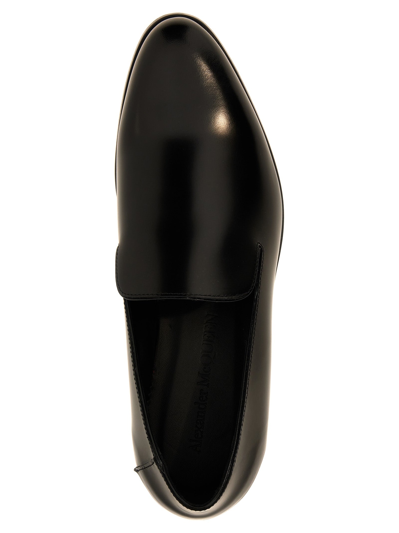 Leather Loafers Black - 4