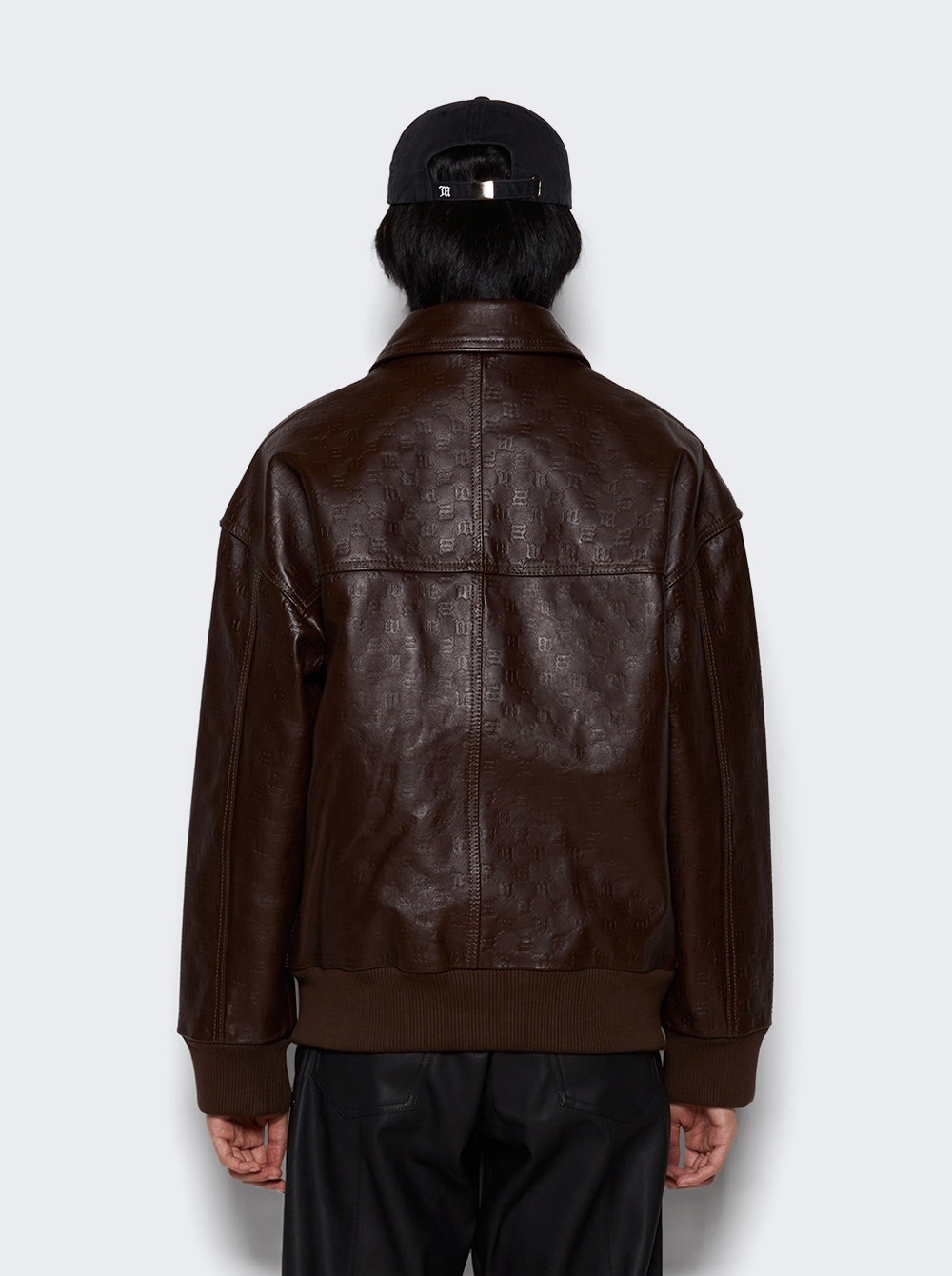 Monogram Embossed Jacket Brown - 5