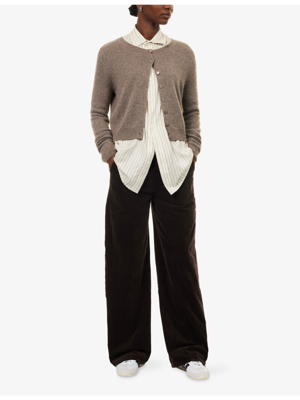 Aurora Wide-Leg Cotton-Corduroy Trousers - 2