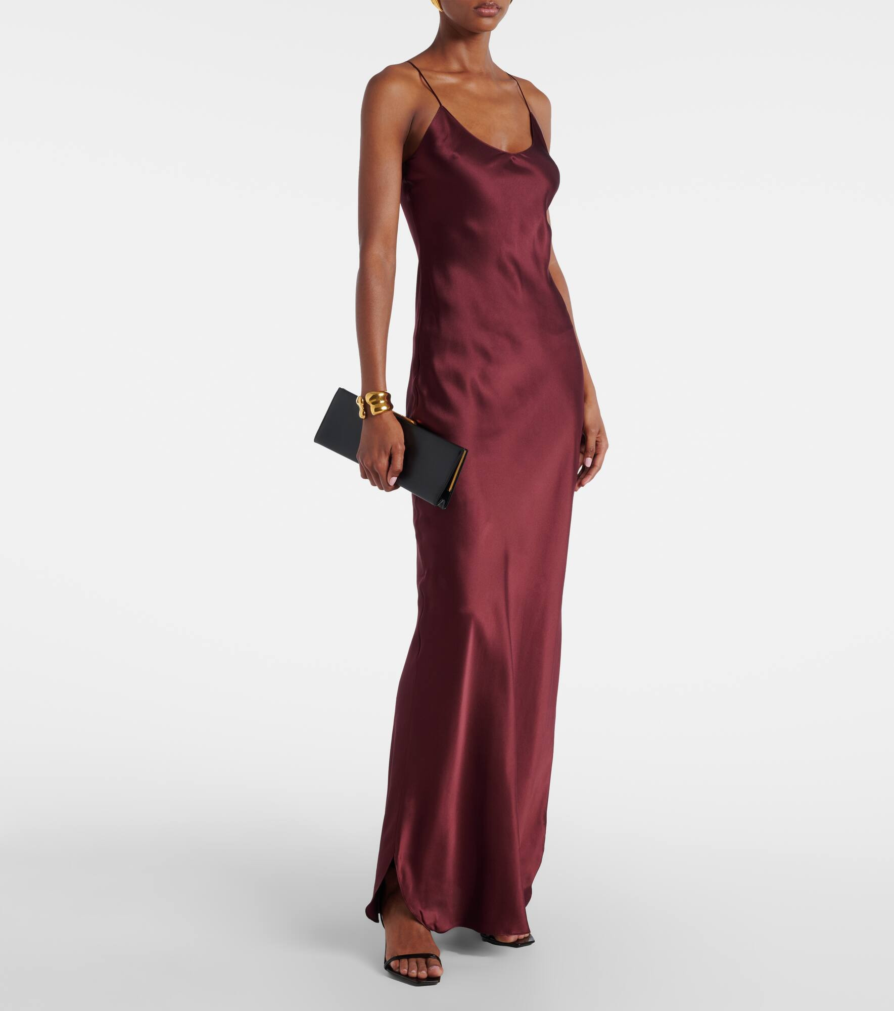 Cami silk charmeuse gown - 2