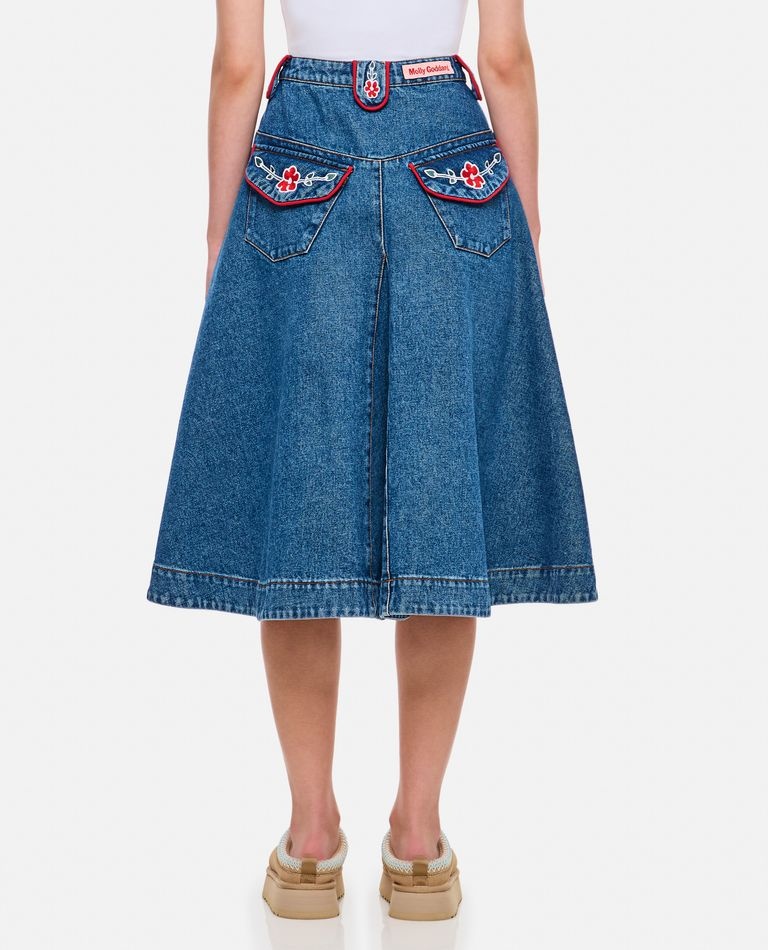 ABI DENIM MIID SKIRT - 3