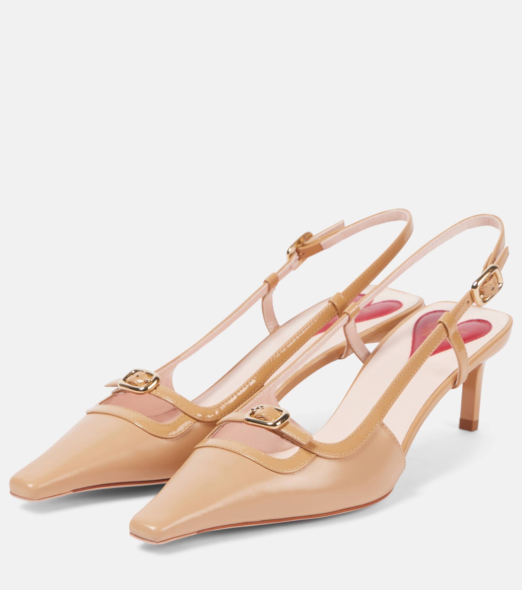 Viv' Canard 55 slingback pumps - 4