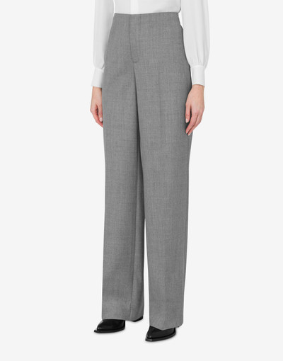 Moschino WIDE TROUSERS IN WOOLEN CLOTH outlook