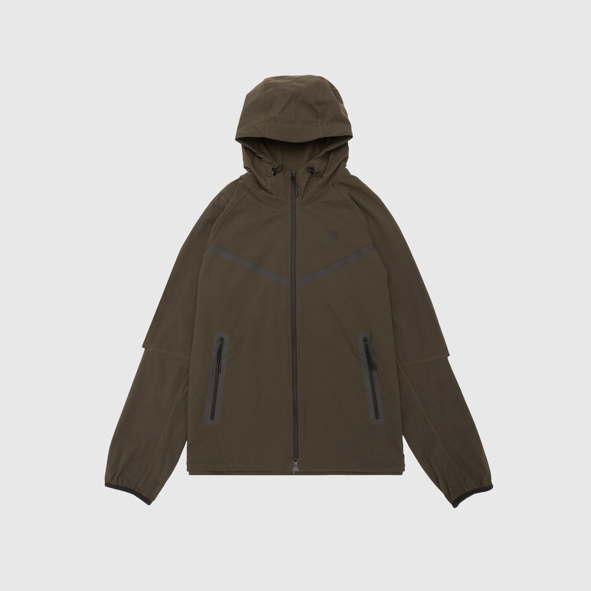 TECH WOVEN FULL-ZIP JACKET - 1